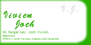 vivien joch business card